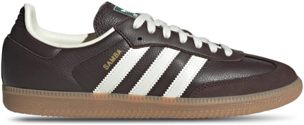 adidas Samba Sneakers Dames - Bruin - Maat 36 2/3 - Leer Brown