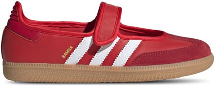 adidas Samba Sneakers Dames - Rood - Maat 38 - Mesh/Synthetisch Red