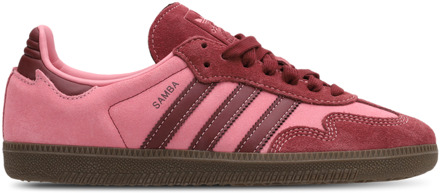 adidas Samba Sneakers Dames - Roze - Maat 37 1/3 - Leer Pink
