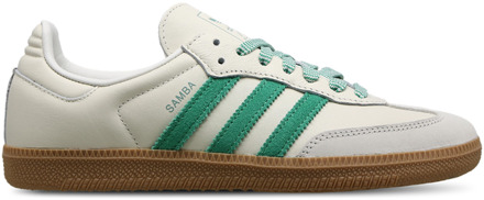 adidas Samba Sneakers Dames - Wit - Maat 38 2/3 - Leer White