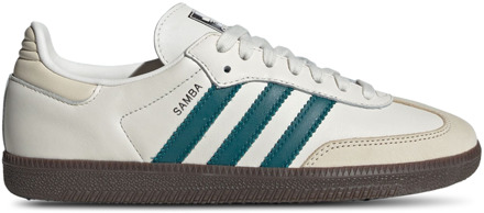 adidas Samba Sneakers Dames - Wit - Maat 39 1/3 - Leer White