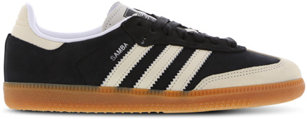 adidas Samba Sneakers Dames - Zwart - Maat 38 2/3 - Leer Black