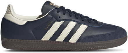 adidas Samba Sneakers Heren - Blauw - Maat 45 1/3 - Suède Blue