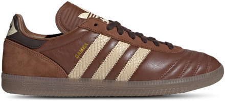 adidas Samba Sneakers Heren - Bruin - Maat 45 1/3 - Mesh/Synthetisch Brown