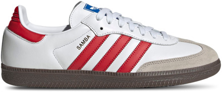 adidas Samba Sneakers Heren - Wit - Maat 42 2/3 - Leer White