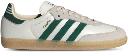 adidas Samba Sneakers Heren - Wit - Maat 45 1/3 - Leer White