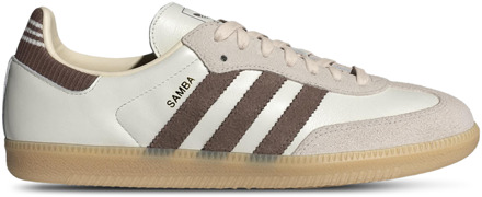 adidas Samba Sneakers Heren - Wit - Maat 45 1/3 - Leer White