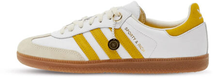 adidas Samba x sporty & rich white bold gold Wit - 36