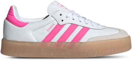 adidas Sambae Sneakers Dames - Wit - Maat 35.5 - Leer White