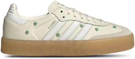 adidas Sambae Sneakers Dames - Wit - Maat 38 2/3 - Leer White