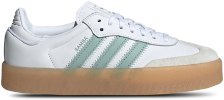 adidas Sambae Sneakers Dames - Wit - Maat 39 1/3 - Leer White