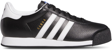adidas Samoa Sneakers Heren - Zwart - Maat 51 1/3 - Leer Black