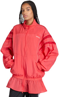 adidas Santiago Woven Track Top Jassen Dames - Rood - Maat 36 - Nylon Red