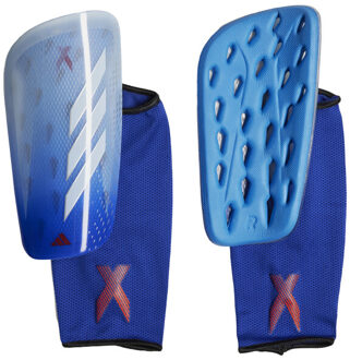 adidas Scheenbeschermerset sg league voor volwassenen - maat L Blauw