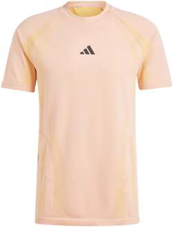 adidas Seamless Pro T-shirt Heren-Abrikoos - S,M,L,XL,XXL