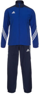 adidas Sereno 14 Presentatie  Trainingspak - Maat XXL  - Mannen - blauw/wit