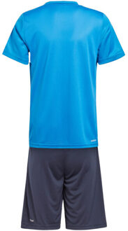 adidas Set aeroready t-shirt & korte broek voor kinderen/kinderen - maat 128 Blauw
