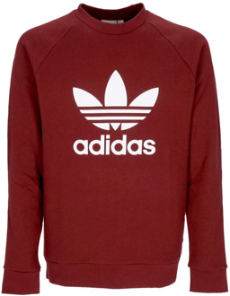 adidas Shadow Red Crewneck Sweatshirt Adidas , Red , Heren - Xl,L,S,Xs