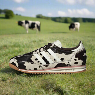adidas Sl 72 og cow print - maat 44 2/3 Veelkleurig