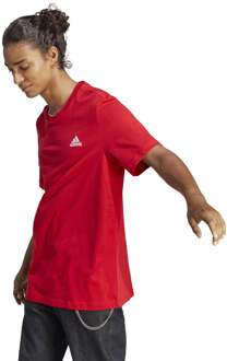 adidas Sleeveless Single Jersey T-shirt Heren rood - L
