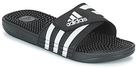 adidas Slippers - Maat 42 - Unisex - zwart/wit