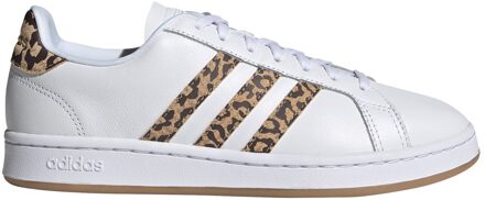 adidas Sneakers - Maat 38 2/3 - Vrouwen - wit - bruin - zwart