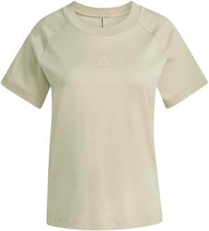 adidas Soft Luxus T-shirt Dames beige - XL