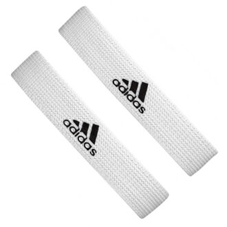 adidas Sokhouder met logo voor volwassenen (set van 2) Wit - One size