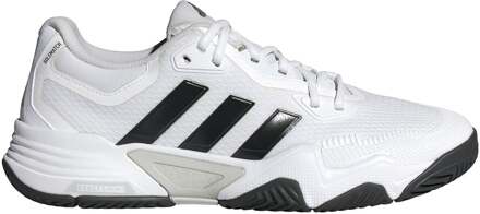 adidas Solematch Control 2 Tennisschoenen Heren-Wit,Zwart - 45 1/3