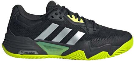 adidas Solematch Control 2 Tennisschoenen Heren-Zwart,Limoen - 46 2/3