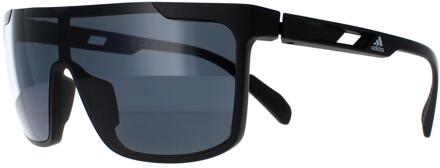adidas SP0020 02D matzwarte smoke gepolariseerde zonnebril