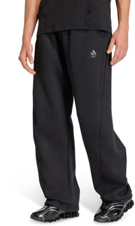 adidas Spacer Cutline Open Hem Tracksuit Bottoms Broeken Heren - Zwart - Maat XXL - Katoen Jersey Black