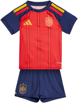 adidas Spain 26 Home Baby Kit Truien/Replica's Baby - Rood - Maat 63 - 68 CM - Poly Mesh Red