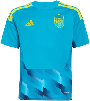 adidas Spain 26 Home Goalkeeper Jersey Truien/Replica's Kinder - Blauw - Maat 123 - 129 CM - Poly Mesh Blue