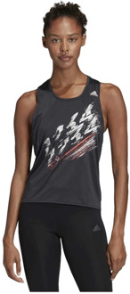 adidas Speed Tanktop Dames zwart