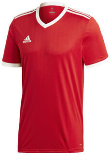 adidas Sportshirt - Maat 140  - Unisex - rood/wit