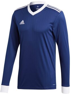 adidas Sportshirt - Maat M  - Mannen - blauw/wit