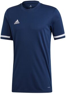adidas Sportshirt - Maat S  - Mannen - navy/ wit