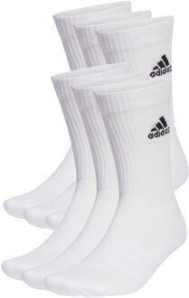 adidas Sportswear Crew Sokken Senior (6-pack) wit - L