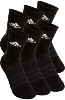 adidas Sportswear Crew Sokken Senior (6-pack) zwart - 34-36