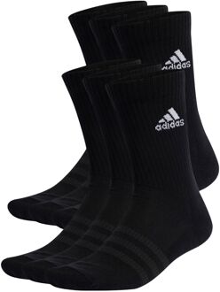adidas Sportswear Crew Sokken Senior (6-pack) zwart - 43-45