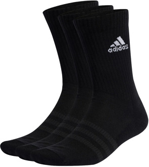 adidas Sportswear Crew Sportsokken Verpakking 3 Stuks zwart - 34-36