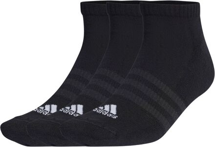 adidas Sportswear Enkelsokken Senior (3-pack) zwart - 43-45
