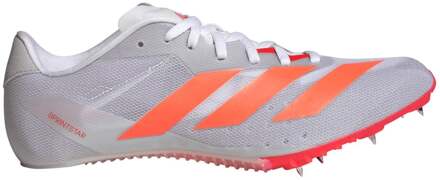 adidas Sprintstar Spikes Unisex-wit, rood - 46 2/3