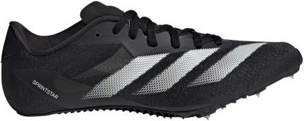 adidas Sprintstar Spikes Unisex-zwart, wit - 36 2/3,37 1/3,38,38 2/3,39,40,40 2/3,41 1/3,42,42 2/3,43 1/3,44,44 2/3,45,46,46 2/3,47 1/3,48