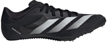 adidas Sprintstar Spikes Unisex-zwart, wit - 42 2/3,43 1/3,44 2/3,45,46,46 2/3,47 1/3,48