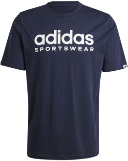 adidas SPW T-shirt Heren donkerblauw - S,M,L,XL