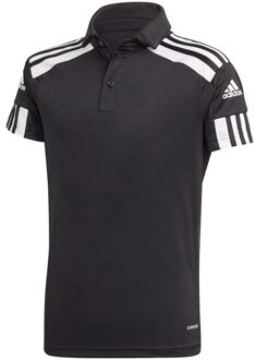 adidas Squadra 21 Polo Youth - Kinder Teamkleding Zwart - 128