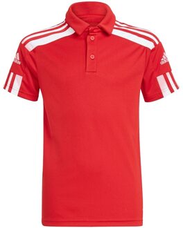 adidas Squadra 21 Polo Youth - Rode Polo Rood - 140