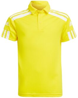 adidas Squadra 21 Polo Youth - Voetbal Polo Geel - 140